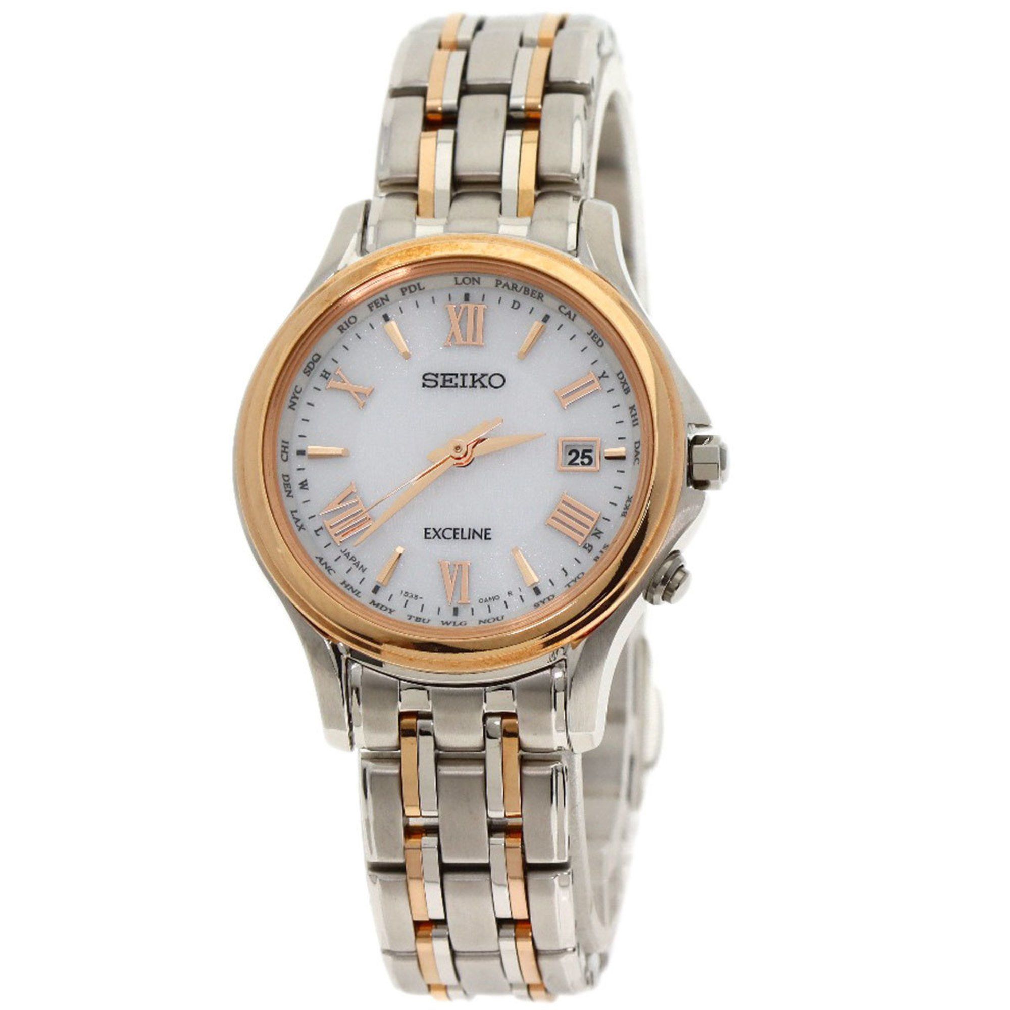 SEIKO SWCW162 Exceline Watch Titanium Ladies