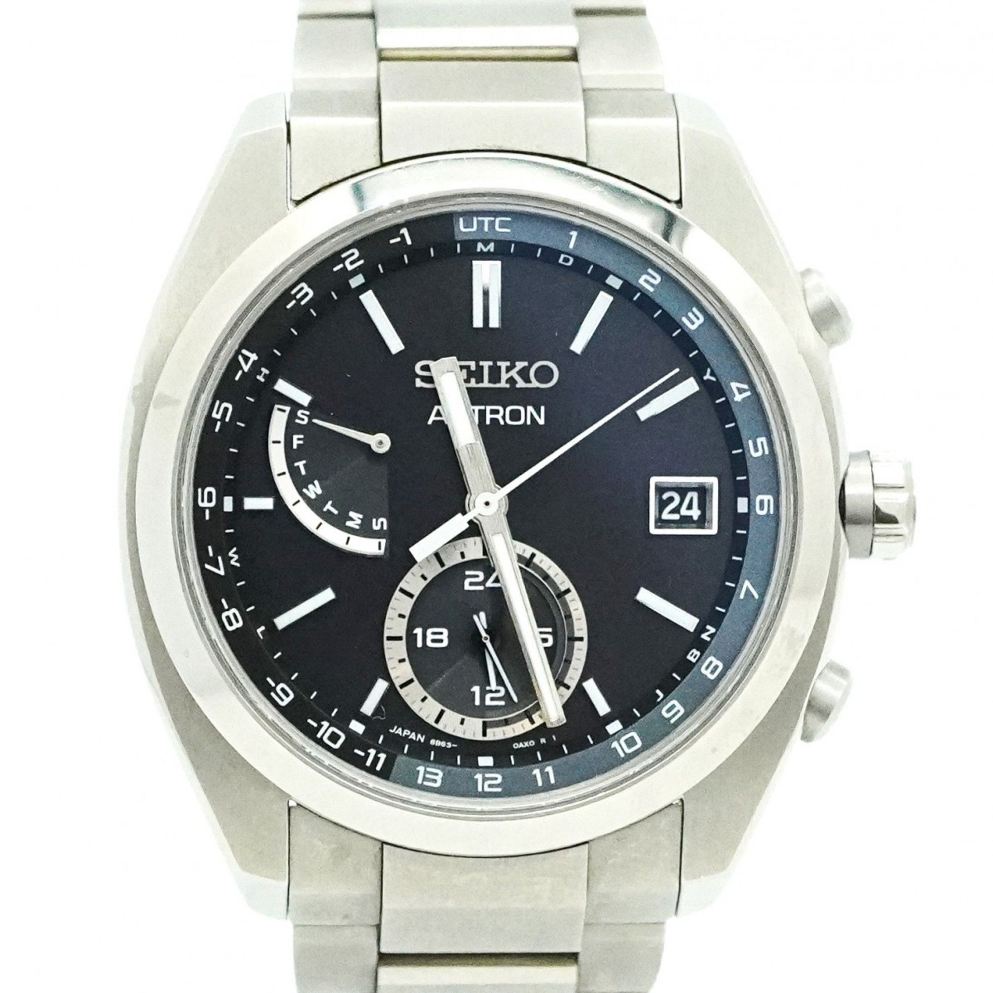 Seiko Atessa 8B63-0BA0 Black Dial Men's Watch