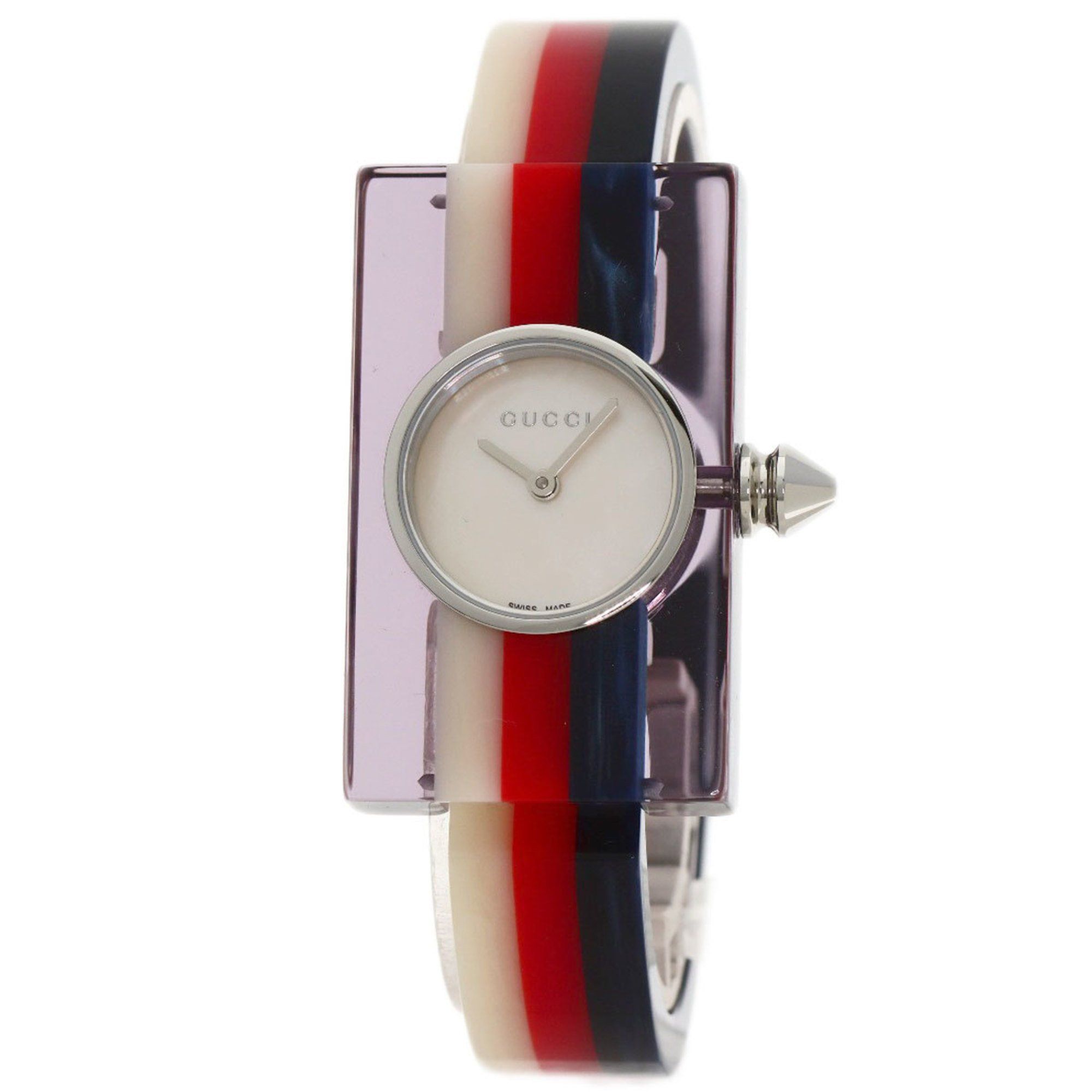 Gucci YA143523 Web Watch Stainless Steel Acrylic Resin Women's GUCCI
