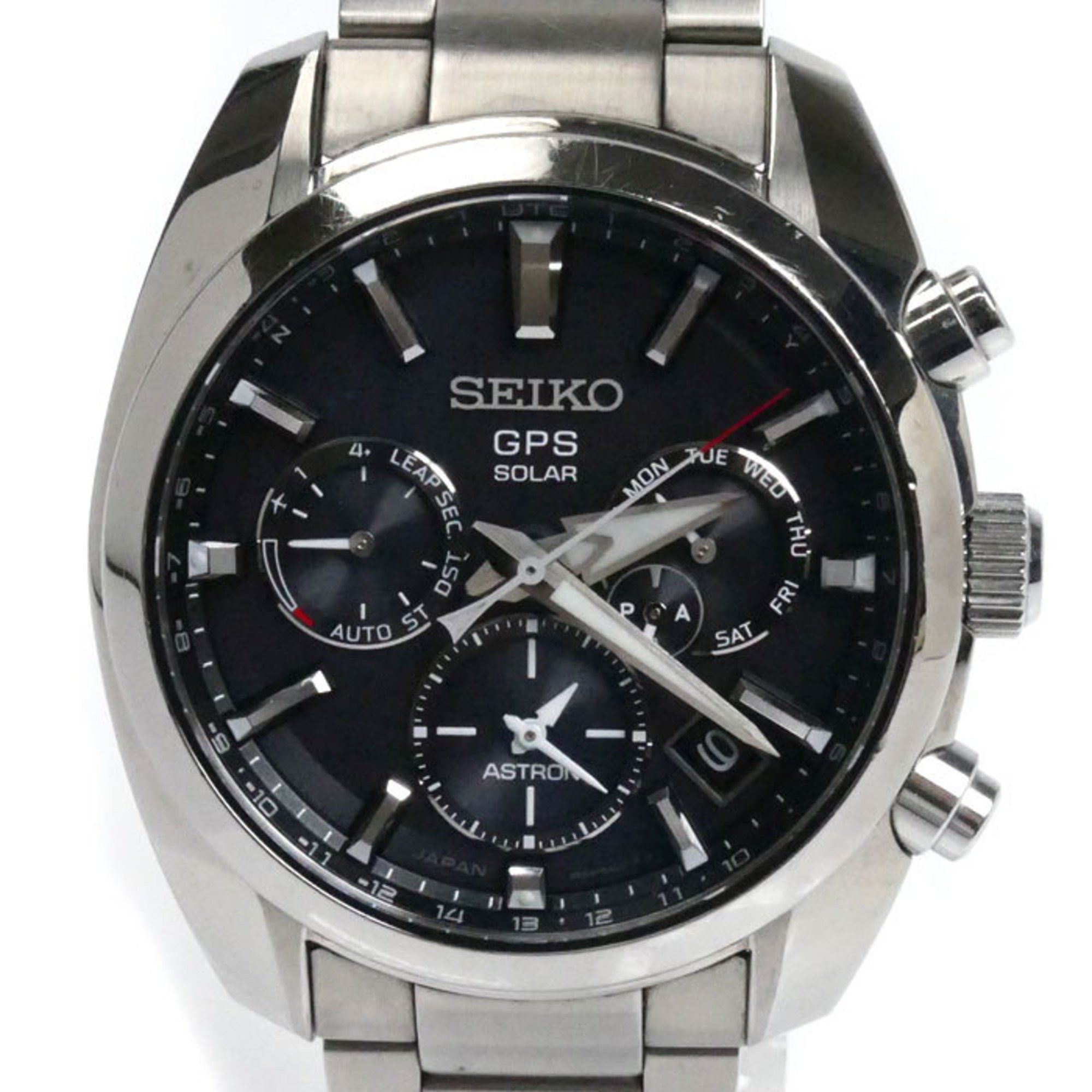 SEIKO ASTRON Wristwatch Solar SBXC021/5X53-0AJ0 GPS Radio Men's