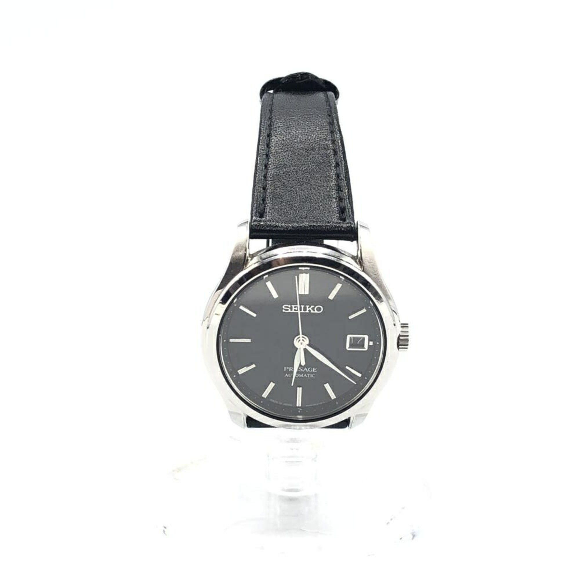 SEIKO Presage Date Watch 4R35-03L0 See-through back Automatic winding Metal band included Seiko
