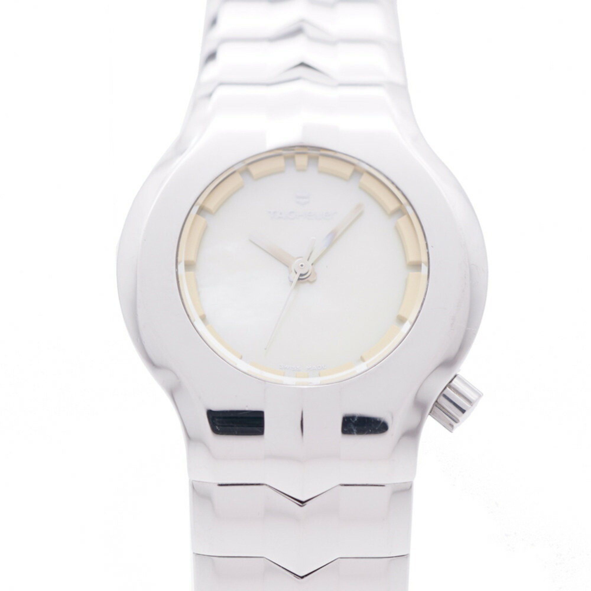 TAG Heuer Alter Ego WP131J Quartz Watch SS Beige 0766TAG HEUER Ladies