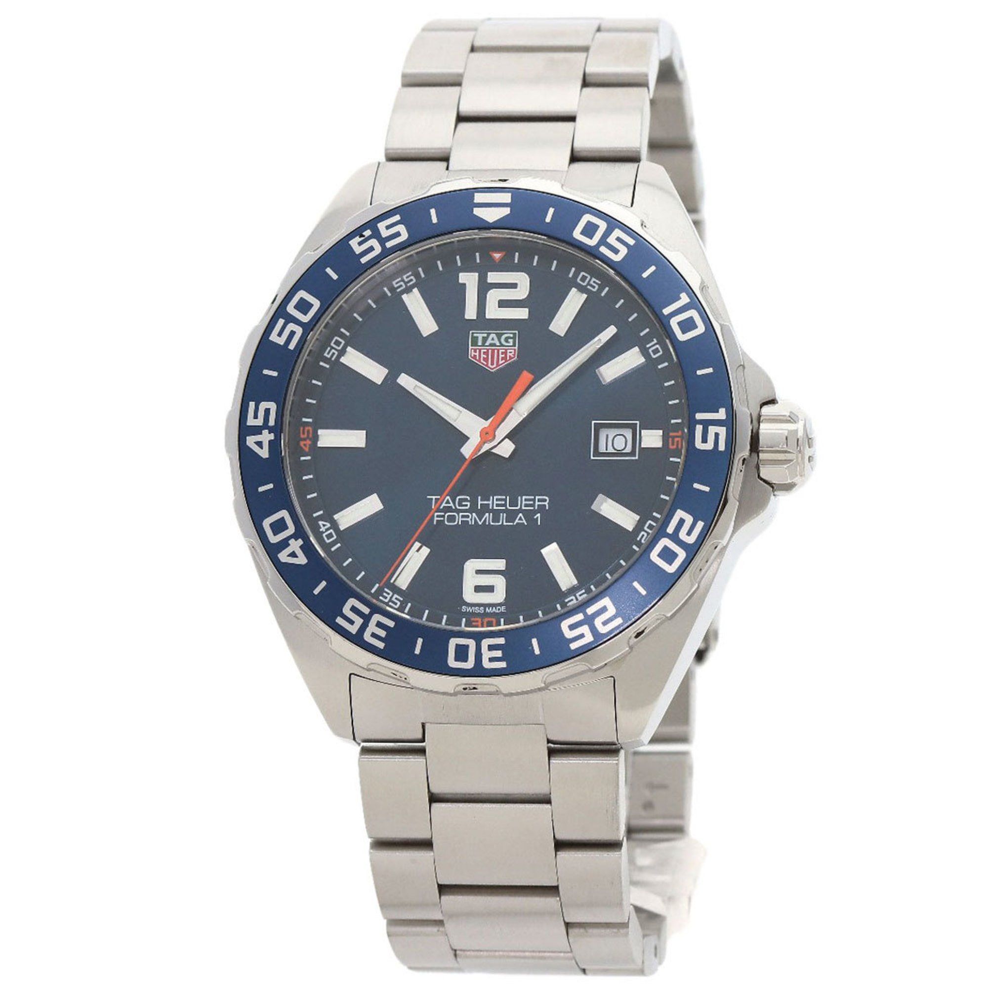 TAG Heuer WAZ1010 Formula 1 Watch Stainless Steel SS Men's