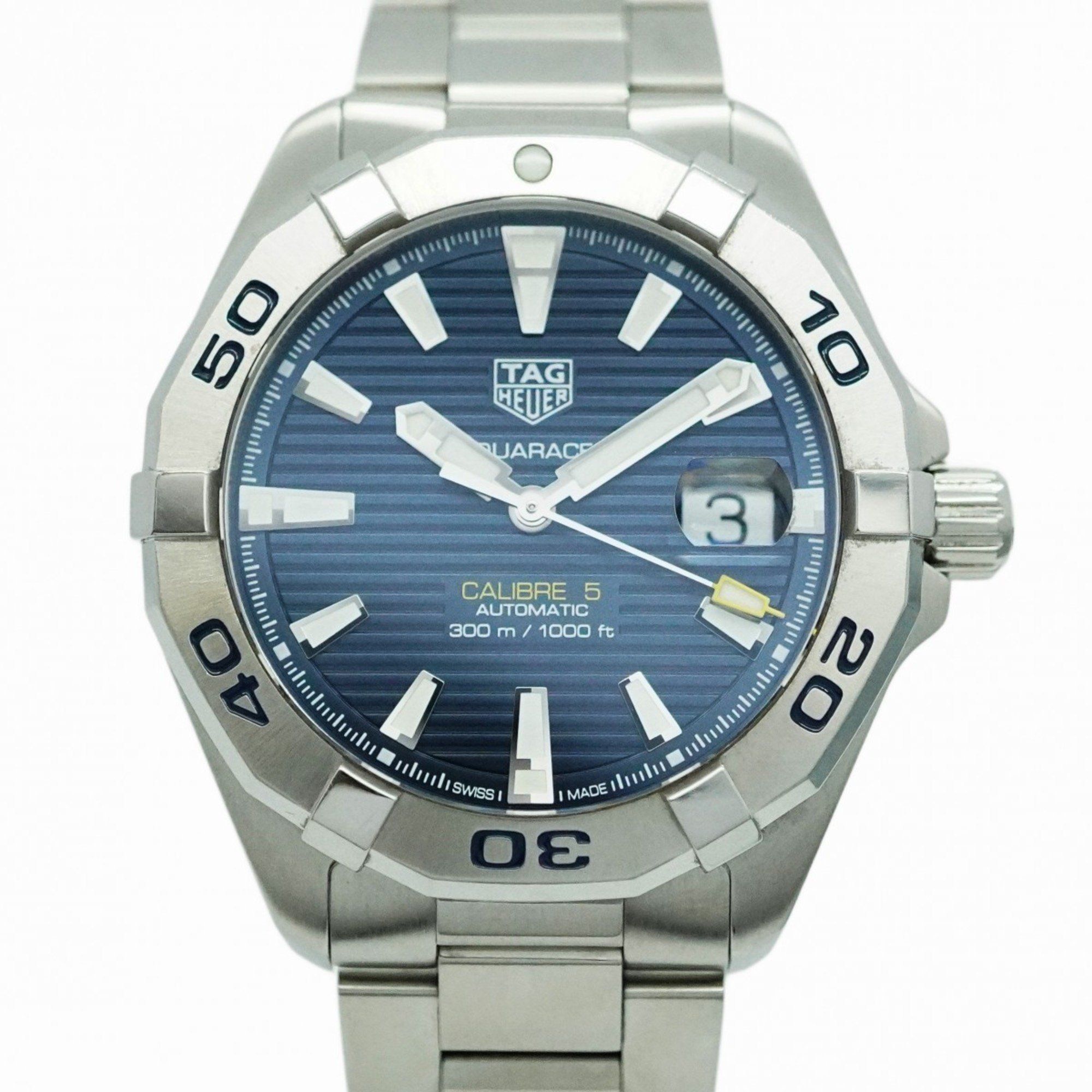 TAG Heuer Aquaracer Calibre 5 Date WBD2112-0 Navy Dial Men's Watch