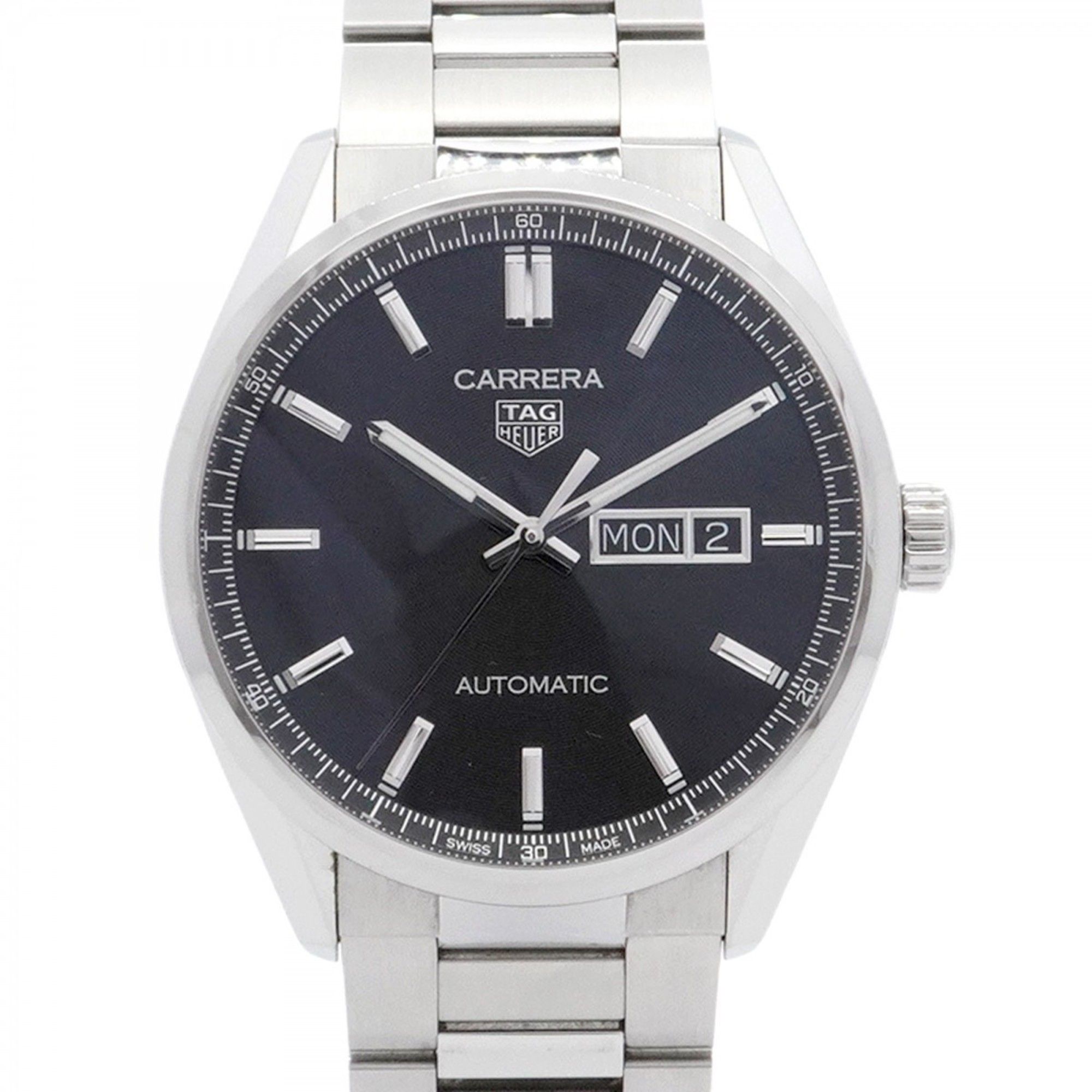 TAG Heuer Carrera WBN2010 Black Dial Watch for Men