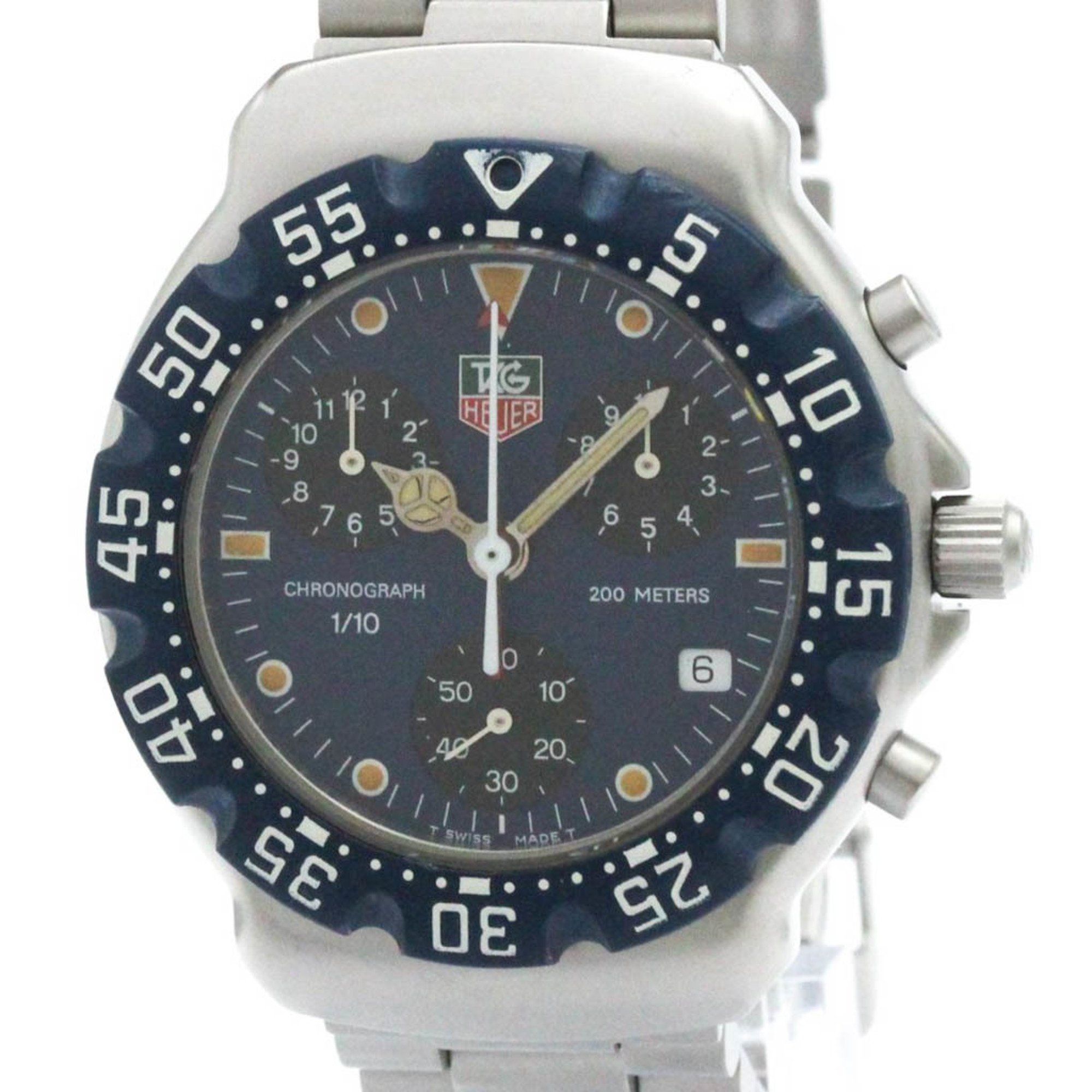 TAG HEUER 2000 Formula 1 Chronograph Steel Quartz Mens Watch CA1210