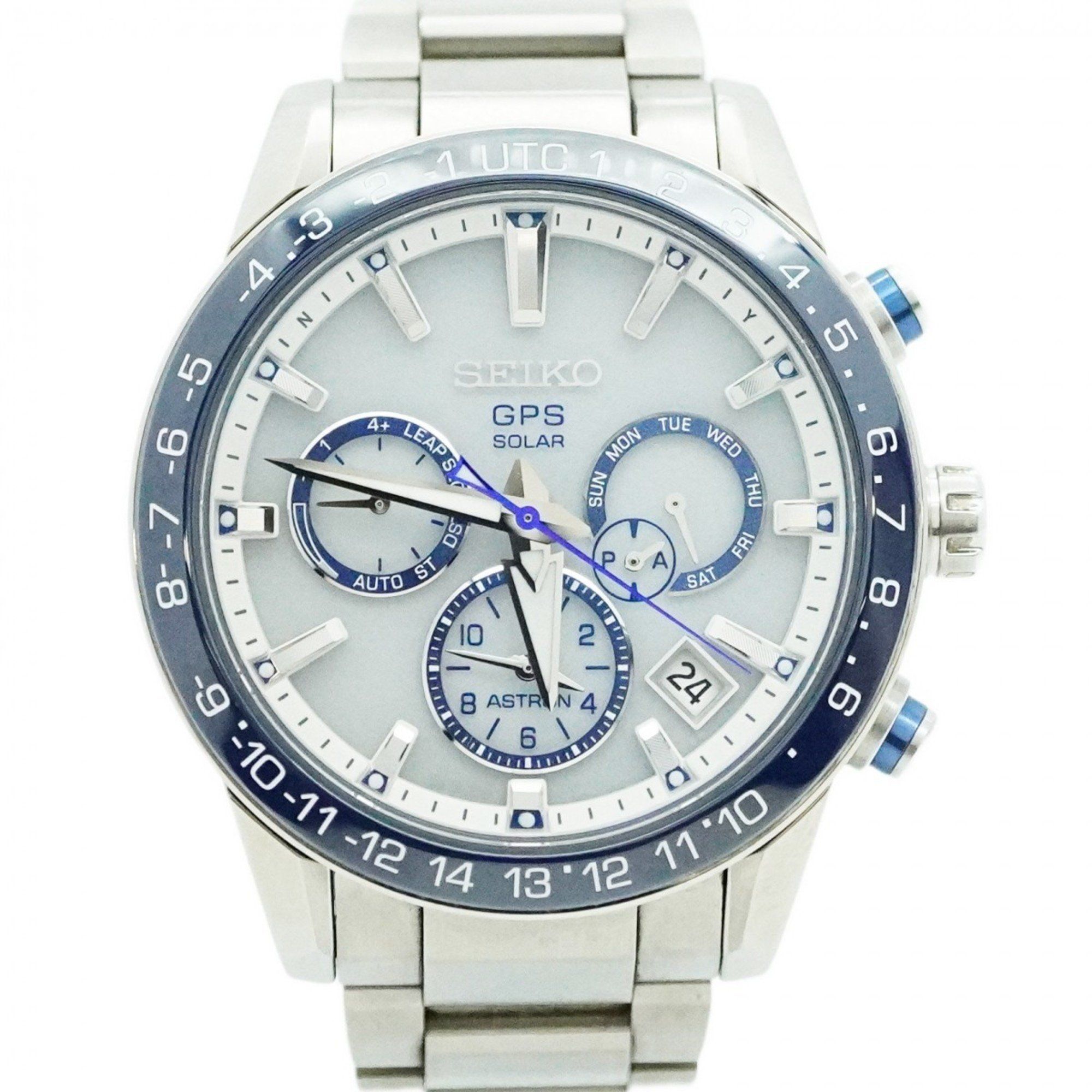 Seiko Astron 5X53-0AE0 White Dial Men's Watch