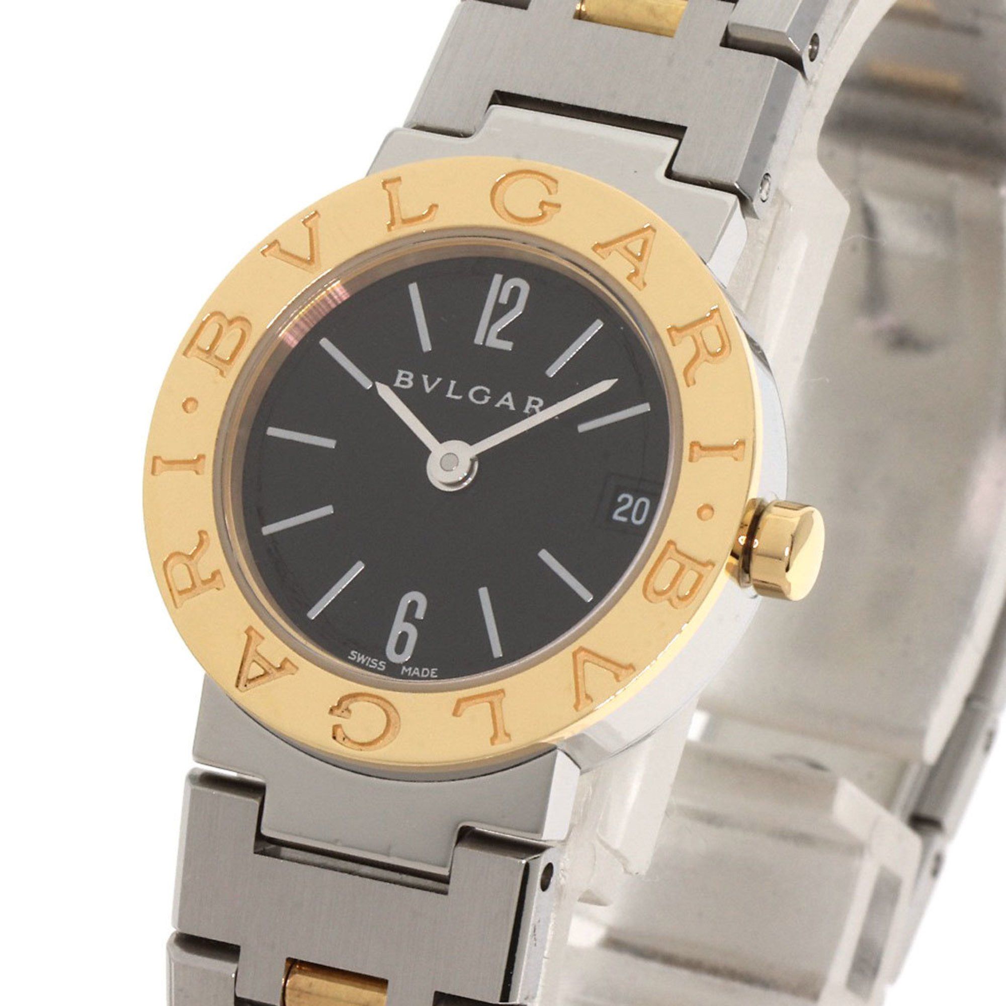 BVLGARI BB23SG Wristwatch Stainless Steel SSxK18YG Ladies