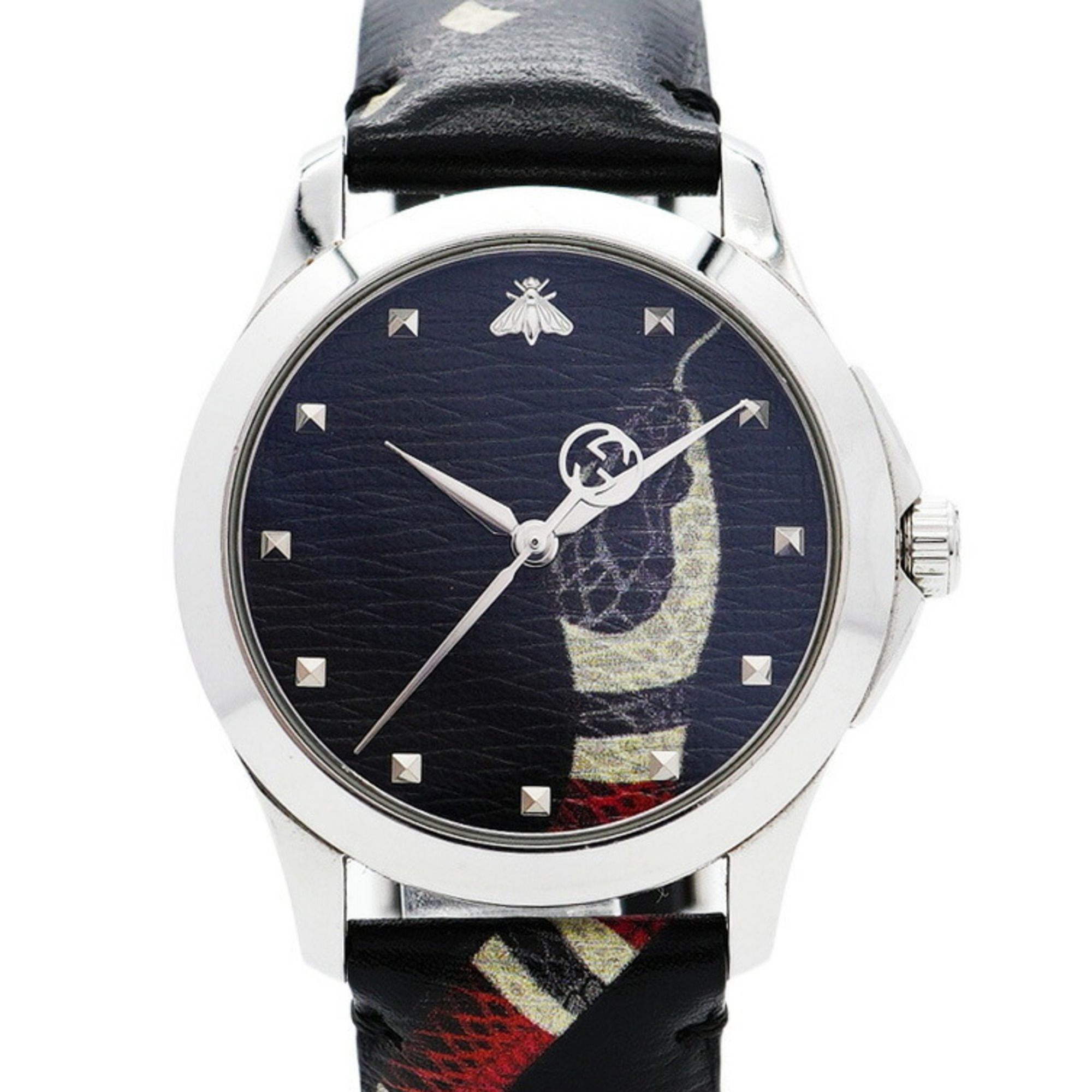 Gucci Le Marche des Merveilles 126.4 Black Dial Watch for Men