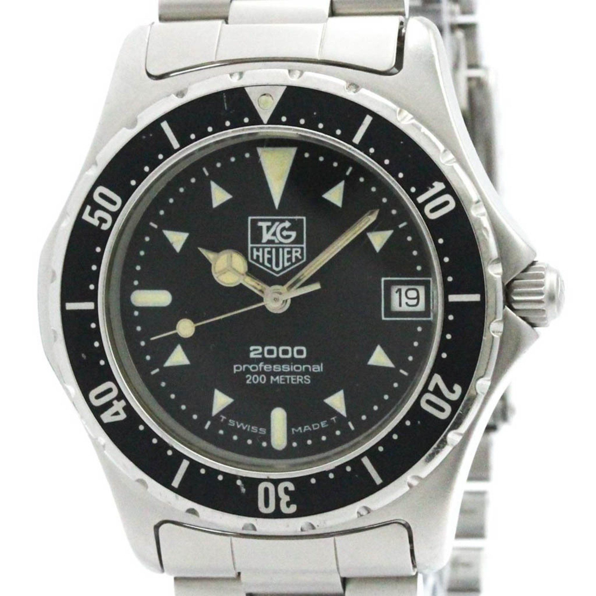 TAG HEUER Professional Chronograph Steel Quartz Mens Watch 973.006