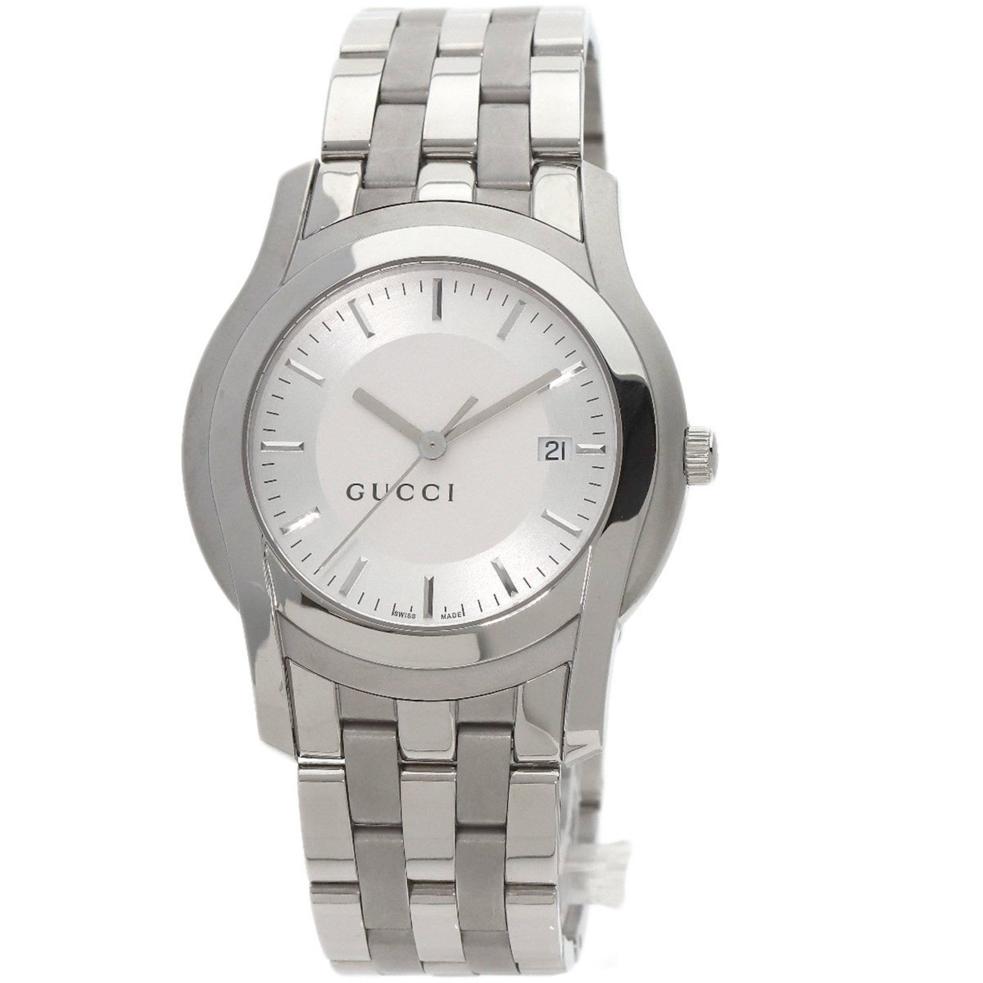 Gucci 5500XL Watch Stainless Steel/SS Men's GUCCI