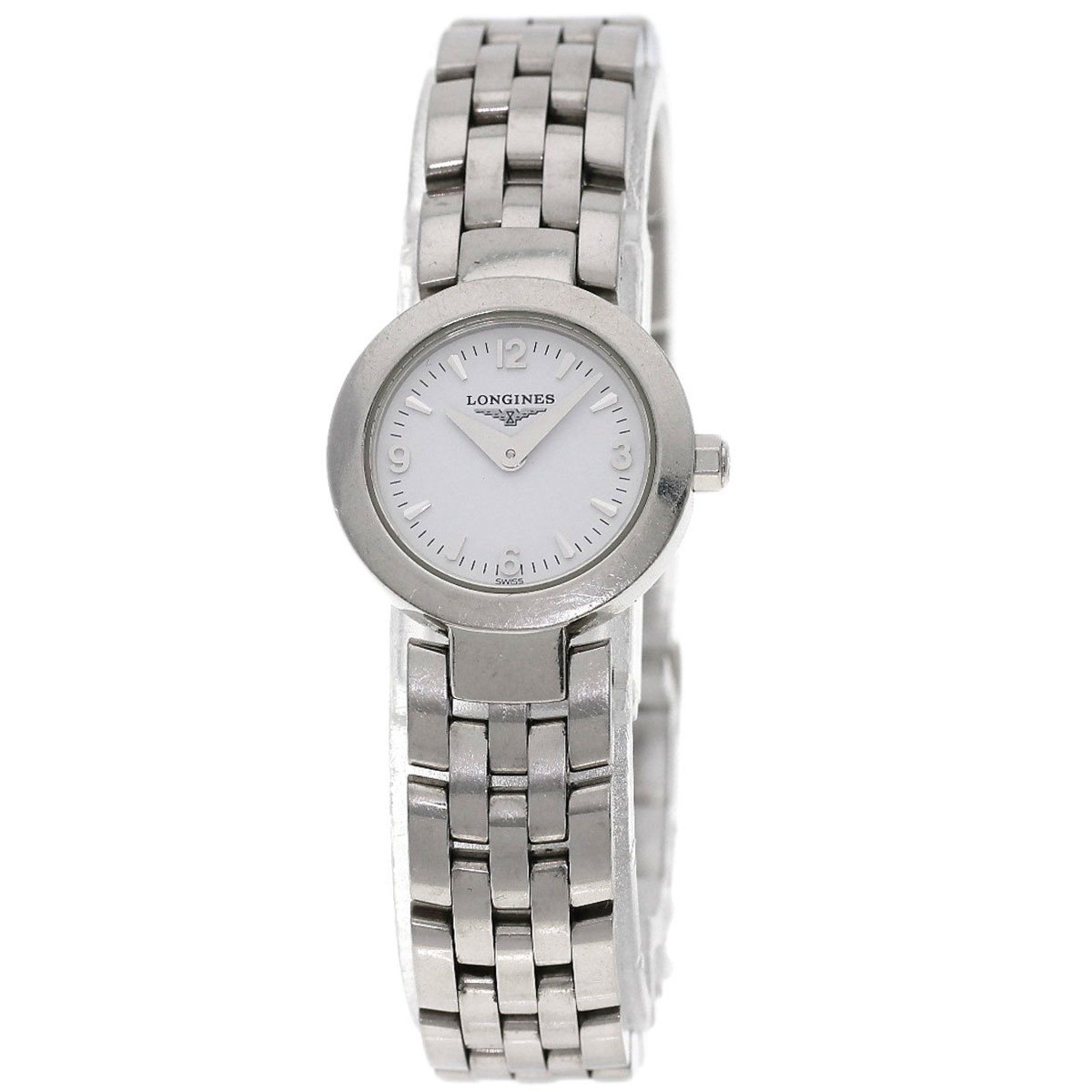 Longines L5.174.4 Dolce Vita Watch Stainless Steel SS Ladies LONGINES