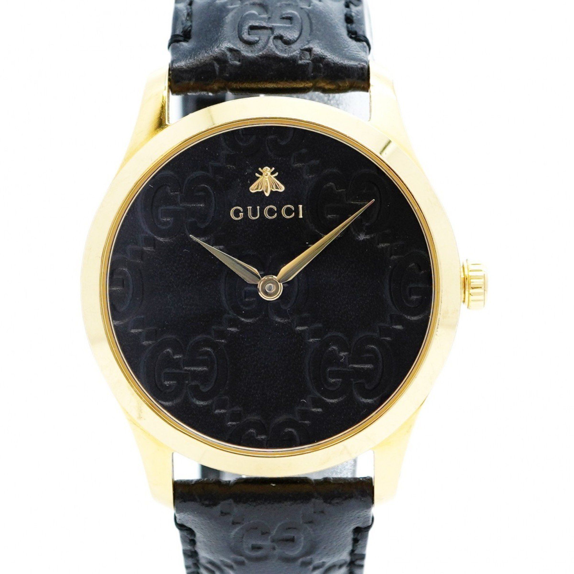 Gucci G Timeless 126.4 Black Dial Watch for Men
