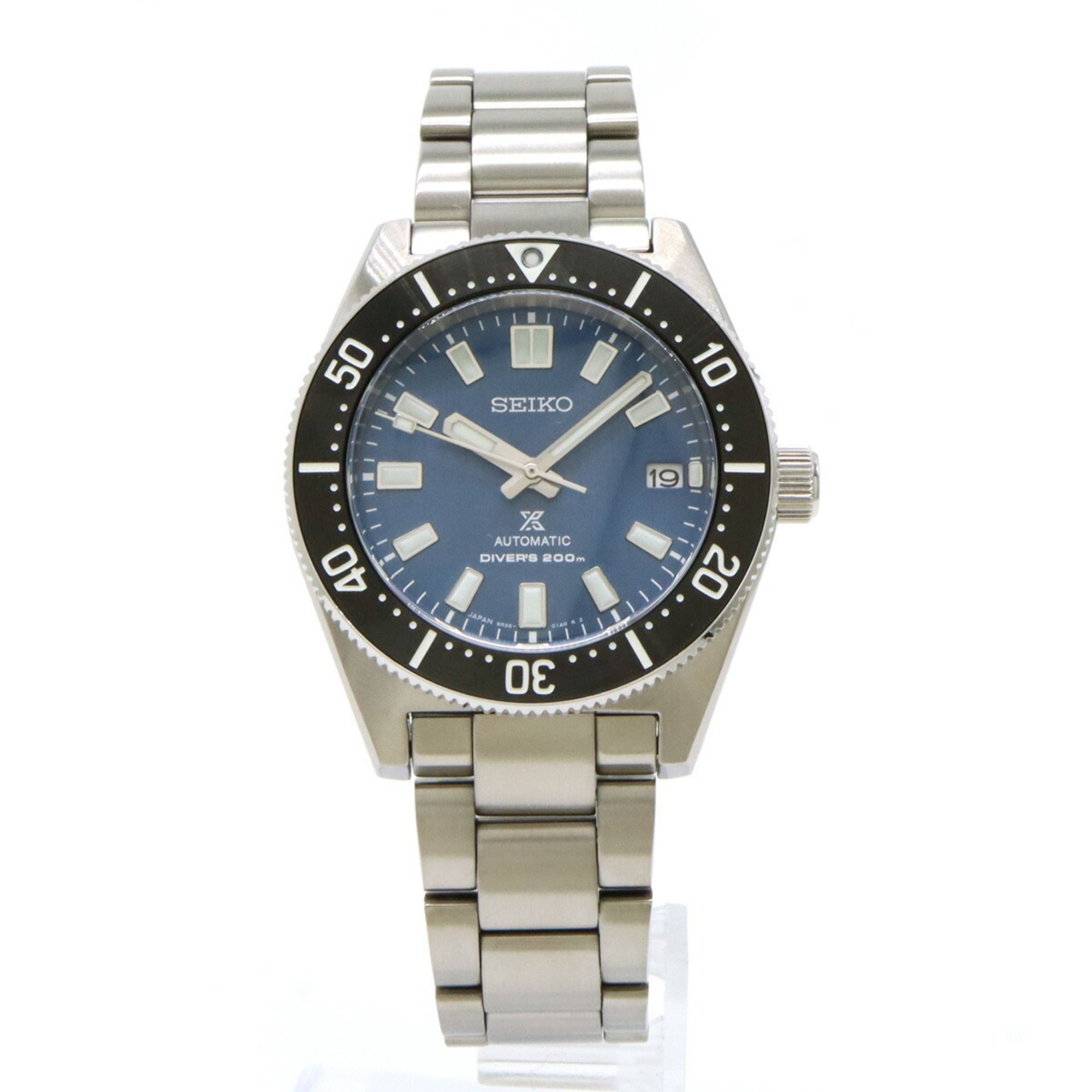 SEIKO PROSPEX Diver Scuba Black Dial Men's AT Automatic Watch 6R35-01V0 SBDC165