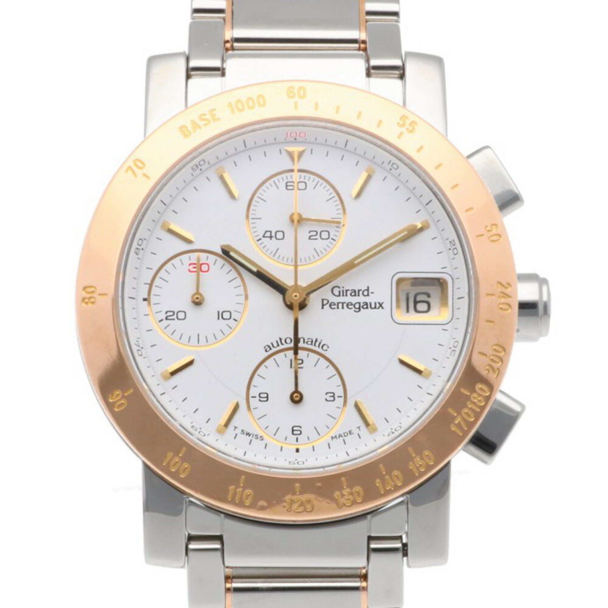 Girard-Perregaux Watch Stainless Steel Ref.7500 Automatic Men's