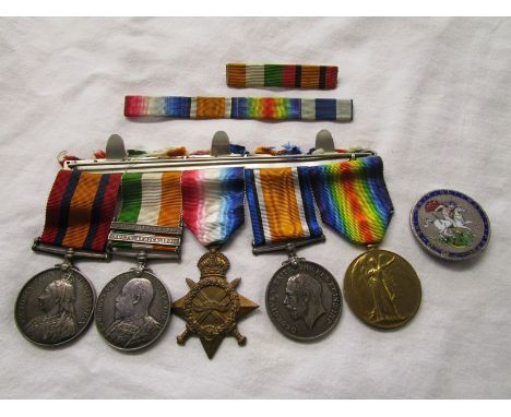 WWI medals etc.Trio of WWI medals 9949 CPL (one has PTE) S J PETERS - 3 CAN INF plus VIC SA medal 7246 PTE S PETERS R LANC RE