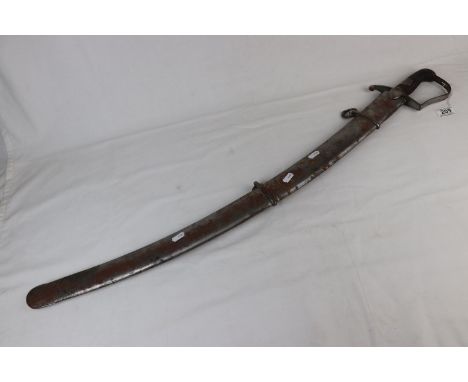 A British 1796 Pattern Light Cavalry Troopers Sword With Original Scabbard, Maker Marked For Wooley &amp; Co.