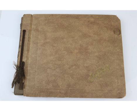 A World War Two German Photograph Album With Contents To Include A Selection Of Photographs Showing A Hitler Youth Parade Tog