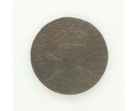 1677 Scottish Turner of Charles II - gF grade. UK P&amp;P Group 0 (£6+VAT for the first lot and £1+VAT for subsequent lots) 