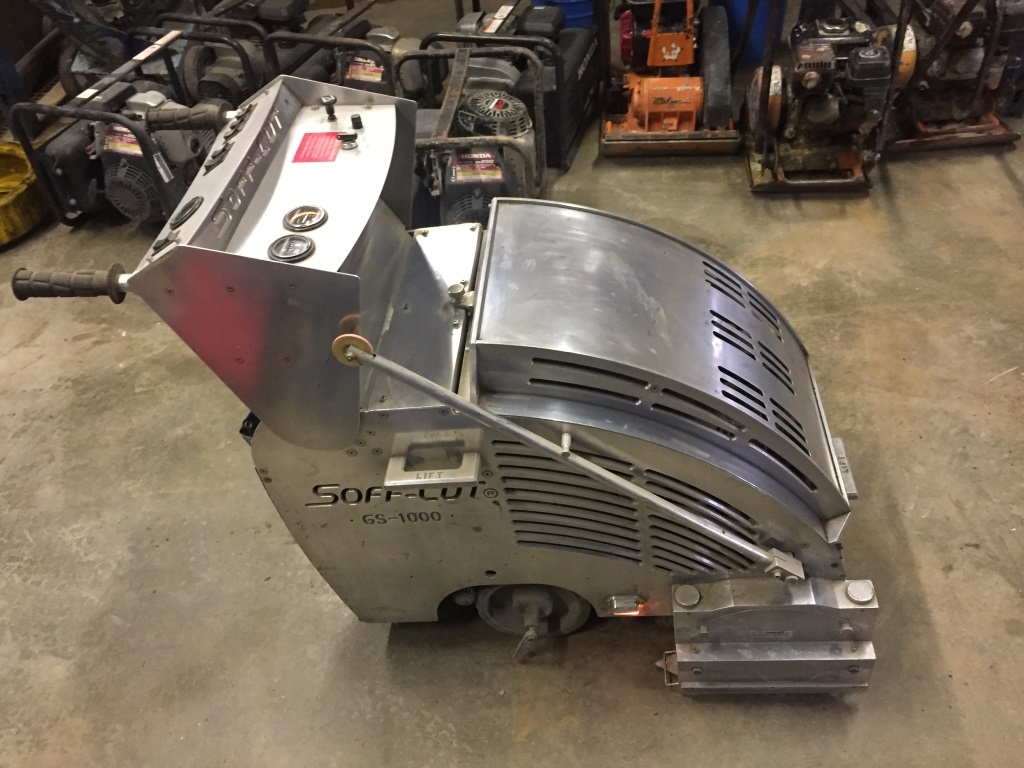 SoffCut GS1000 Concrete Saw, 454 hours, S/N1088, Location 4127
