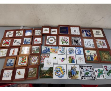 A collection of ceramic tilesLocation: SFL 