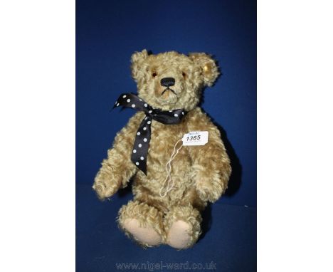 A Steiff Bear with growler, 13'' tall.