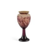 ÉMILE GALLÉ (FRENCH, 1846-1904), A CAMEO GLASS GOBLET