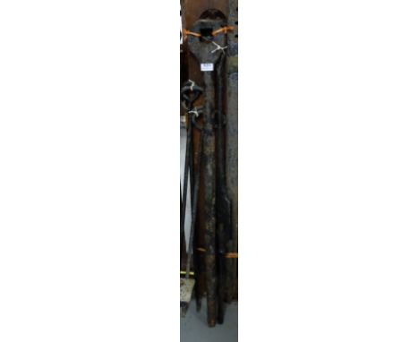 5 Blacksmith’s Forge Tools – 3 x furnace pokers, 1 x large spanner, 1 bar threader