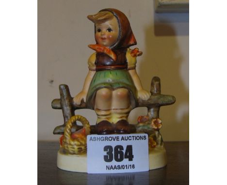 A Goebel Figure of a Girl.