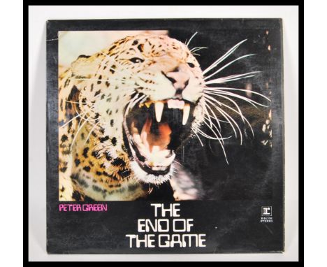 Vinyl long play LP record album by&nbsp;Peter Green – The End Of The Game – Original Reprise U.K. 1st Press – Stereo – K 4410