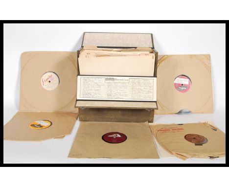 A collection of jazz and blues 78 RPM records to include, Teddy Wilson China Boy and Rosetta on Parlophone, Louis Armstrong P