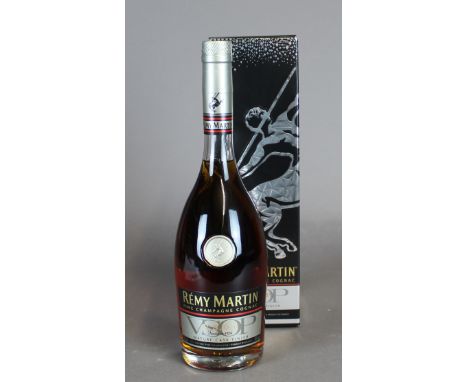 A bottle of Remy Martin VSOP cognac