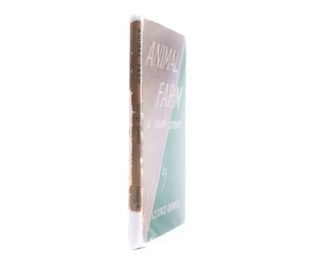 ORWELL, George - Animal Farm a Fairy Story : org. green cloth with light fading mainly to the spine in edge worn and price-cl