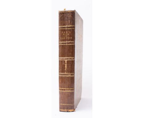 FOX, John - The Book of Martyrs : Containing an Account of the Sufferings & Death of the Protestants in the Reign of Queen Ma