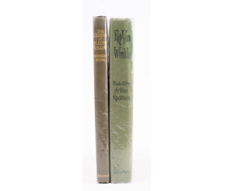 RACKHAM, Arthur : (illustrator) The Legend of Sleepy Hollow , 8 colour plates, light browning and spotting, org. green/gilt p