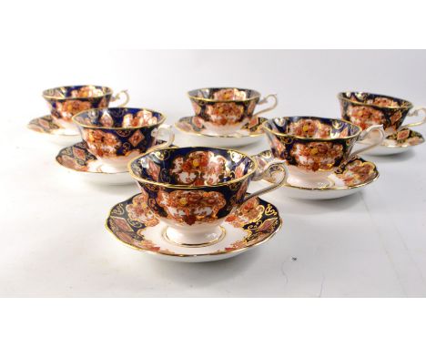 EXQUISITE! Royal Albert set of six tea cups and saucersNo major damage or signs of repair.  Minor loss of gilding on some cup