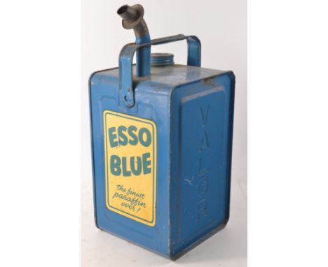 ESSO BLUE original vintage paraffin canApprox 1 pieces