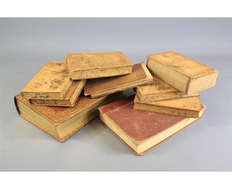 A Quantity of 19th Century Books. This lot includes Robert Dodsley (1703-1764) 'The Oeconomy of Human Life' translated from t