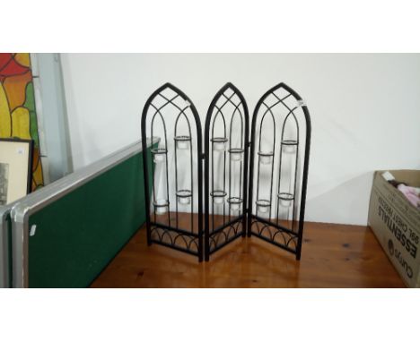 TEA LIGHT FIRE SCREEN