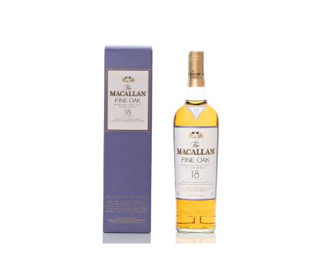 MACALLAN FINE OAK 18 YEARS OLD | Stated age: 18 years old | ABV: 43% | Region: Highland | Country: Scotland | Type: Single ma