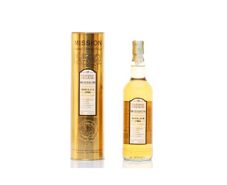 MORTLACH 1988 MISSION GOLD SERIES 18 YEARS OLD | Distilled: 1988 | Bottled: 2007 | Stated age: 18 years old | ABV: 55,3% | Re