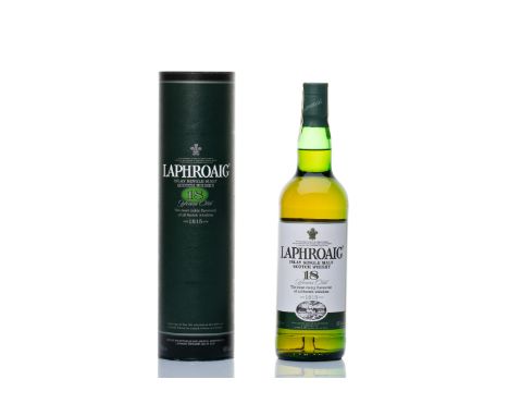 LAPHROAIG 18 YEARS OLD | Stated age: 18 years old | ABV: 48% | Region: Islay | Country: Scotland | Type: Single malt Scotch w