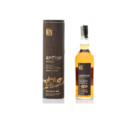 ANCNOC 1975 LIMITED EDITION | Distilled: 1975 | Bottled: 2005 | Stated age: 30 years old | ABV: 50% | Region: Highland | Coun