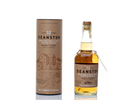 DEANSTON 12 YEARS OLD | Stated age: 12 years old | ABV: 46,3% | Region: Highland | Country: Scotland | Type: Single malt Scot