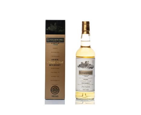 KNAPPOGUE CASTLE 1995 | Distilled: 1995 | ABV: 40% | Country: Ireland | Type: Single malt Irish whiskey | Volume: 700 ml | Du