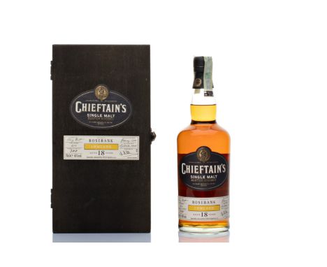 ROSEBANK 1990 CHIEFTAIN'S 18 YEARS OLD | Distilled: 02/1990 | Bottled: 09/2005 | Stated age: 18 years old | ABV: 46% | Region