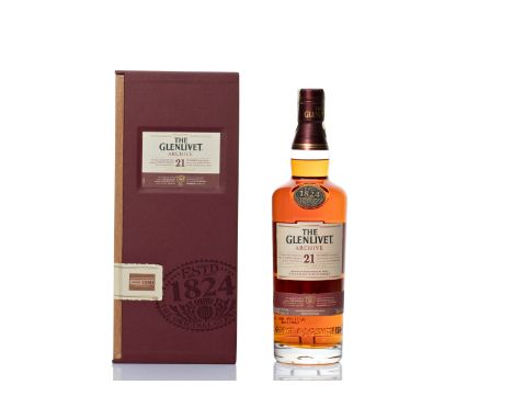 GLENLIVET ARCHIVE 21 YEARS OLD BATCH NO. 1109D | Stated age: 21 years old | ABV: 43% | Region: Speyside | Country: Scotland |