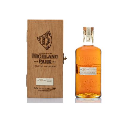 HIGHLAND PARK 30 YEARS OLD | Stated age: 30 years old | ABV: 48,1% | Region: Islands - Orkney | Country: Scotland | Type: Sin