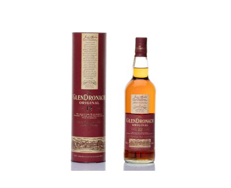 GLENDRONACH ORIGINAL 12 YEARS OLD | Stated age: 12 years old | ABV: 40% | Region: Speyside | Country: Scotland | Type: Single