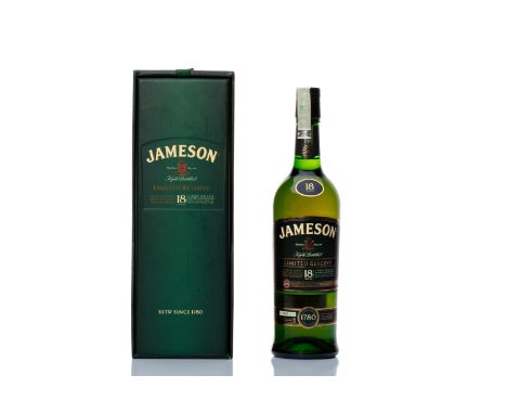 JAMESON 18 YEARS OLD LIMITED RESERVE | Stated age: 18 years old | ABV: 40% | Country: Ireland | Type: Blended Irish whiskey |